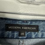 Anthropologie NWT Modern American Rexford High Rise Wide Leg Barham Blue Size 26 Photo 4