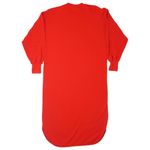 Vintage 80s Bold Spirit Christmas Nightgown Red Photo 1