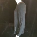 Steven Alan  Black Long Sleeve Blouse (S) Photo 2