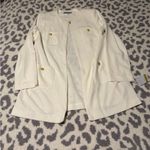 Danny & Nicole  White Long Sleeve Jacket with Black & White Dress Photo 2