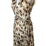 Jones New York  Vintage Silk Blend Textured Lined Midi Dress Sz 8 Y2K Mob Wife Photo 3