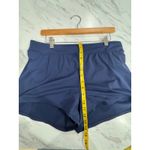 Lands' End Lands’ End Swim Shorts Women’s 12 Navy Blue Swim Bottoms Lined Photo 4
