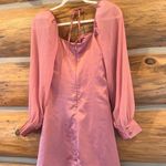 We Wore What  Silky Cowl Neck Mini Dress Photo 2