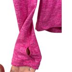 Nike  Dri-Fit Pink Heathered Womens Small Long Sleeve Running Quarter Zip Top Photo 4
