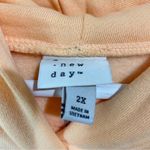 Universal Threads Universal Thread Women’s Plus Size Casual Pullover Hoodie Orange Size 1X NWT Photo 3