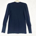 TSE  Cashmere Cardigan Size Medium Navy Blue Quiet Luxury Minimalist Classic Photo 1