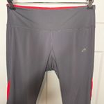 Adidas  Climalite Gray & Red Active Tights Leggings Size Large  Photo 3