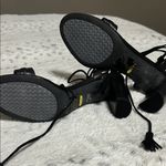 Ralph Lauren  Black Lace-Up Heels Photo 1