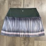 K-Swiss 16” Ombré Accordion Pleated High Waist Ball Pocket Tennis Skirt Size XL Photo 2