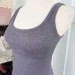 Vuori  Halo Essential Stretch Midi Tank Dress Heather Purple Sz XS Photo 4