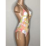 l*space New. WET L.A. plunge floral swimsuit. X-Small. Retails $178 Photo 8