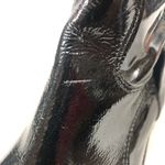 Vintage shiny patent black 1960s go Photo 10