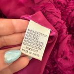 Y2K Vintage | BADGLEY MISCHKA Collection | Pink silk Rosette Strapless Dress | 0 Photo 6