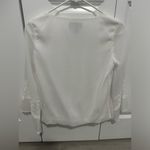 BCX  White Blouse with Flowy Sleeves Photo 1