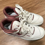 New Balance Women’s  550 Maroon And Pink, Size 6, Gently Worn Photo 0