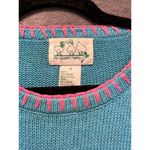 Quacker Factory Sweater Whimsical Beach Theme Short Sleeve Women's Adult Size S Photo 1