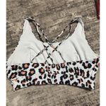 SheIn  Curve Women’s Scoop Neck, Cross Cross Spaghetti Strap Sports Bra - 3XL Photo 2