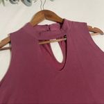 Olive & Oak Tank Top Sleeveless Blouse Open Neck Keyhole Back Medium Photo 7