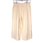 Madewell COPY - Cream Wide-Leg Cotton Gauze Cropped Pants Sz. XS/S Photo 1