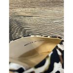 CAbi  6020 Kiki Leopard Closed Toe Heels Women’s Size 9 Ankle Buckle Photo 8