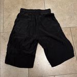 Aqc clothing silk wide leg cropped pants quite luxury lagenlook minimalist artsy Black Size 4 Photo 1