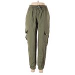 ZARA Green Drawstring Cargo Pants - S Photo 1