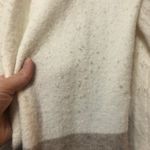 Madewell  Cream & Grey Cardigan Sweater Jacket Wool Alpaca Womens M Fall Preppy Photo 5
