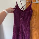 Lulus Purple Sequin Mini Dress Photo 1