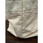 Clare V. For Ocean Avenue South Canvas Beach Tote Bag Tan Photo 9