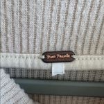 Free People Ruffle Hem Ribbed Tank Top Tan Photo 2