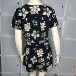 Ecru  Lab Floral Cutout Shirts Romper Size Medium Photo 1