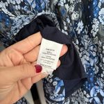 Tuckernuck Hyacinth House Blue Jacquard Priscilla Puff Sleeve Top Shirt Long Sleeve Blouse Photo 5