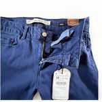 ZARA NWT  Blue Skinny Low Rise Jeans Size 6‎ Photo 2