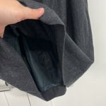 Silence + Noise  Medium Gray Wool Blend Open Back Tank Dress with Pockets Photo 7