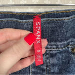 Spanx Dark Wash Pull On Bootcut Jeans Photo 2