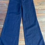 Free People  We The Free Linen Blend Super Hi Rise Wide Leg Denim Jeans Sz 24 🧡🎀 Photo 1