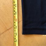 🌺 VINA Black Low Rise (8 in) Leggings, Mesh Panel Style Detail, Size S Photo 11