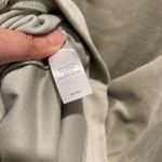 J.Jill  Sage Smoke Velour Sweatshirt Pullover Crew Neck Relaxed Fit XL Photo 4