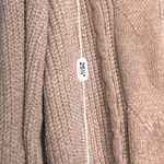 Marled mock neck chenille pink sweater Size L Photo 1