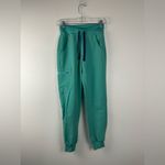 FIGS Teal Scrub Zamora Jogger Pants Size XXS Photo 2