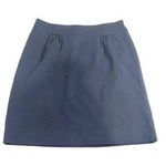 Loft Women's Mini Skirt Size 0 NWT Navy Blue Above Knee Career A-line Photo 0
