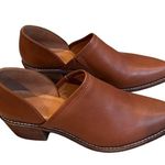 Madewell Brady Low Cut Leather Bootie in English Saddle, Sz 9.5 Photo 6