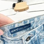 Levi's Made & Crafted Womens Distressed Raw Hem Cut Off Denim Shorts Size 32 Blue Photo 2