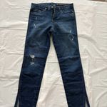 Armani Exchange  Slit Ankle Crop Capri Jeans Size 25 EUC Photo 1