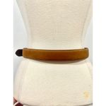 United Colors Of Benetton Vintage  Tan Leather Belt XS Photo 4