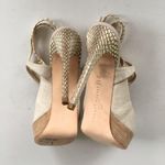 Ivanka Trump Ankle Strap Platform High Heels Womens Size 8.5M Taupe Photo 4