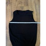 Ann Taylor  Women's Kint Sweater Tank Black Size Small Photo 2