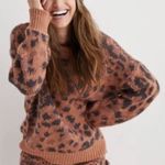 Aerie Leopard Oversized Sweater Photo 0