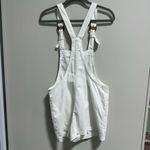 Aerie Women Denim Patch Pocket Overall Mini Dress Size XS Photo 2