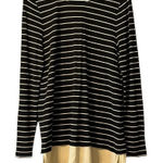 Ralph Lauren Lauren  Women Blouse Sz M Striped Wedding Stretch Career Lightweight Photo 0